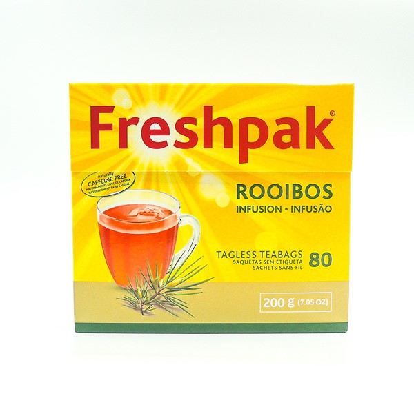 喜詮生技股份有限公司_【Freshpak】 南非國寶茶(博士茶) RooibosTea 茶包-新包裝 /80入