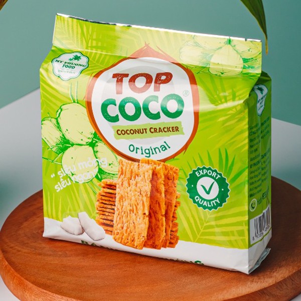 喜詮生技股份有限公司_【TOPCOCO】椰子脆米餅-原味 150g/袋