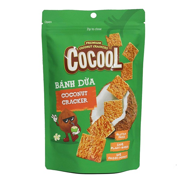 喜詮生技股份有限公司_【COCOOL】迷你椰子脆米餅-原味 80g/袋